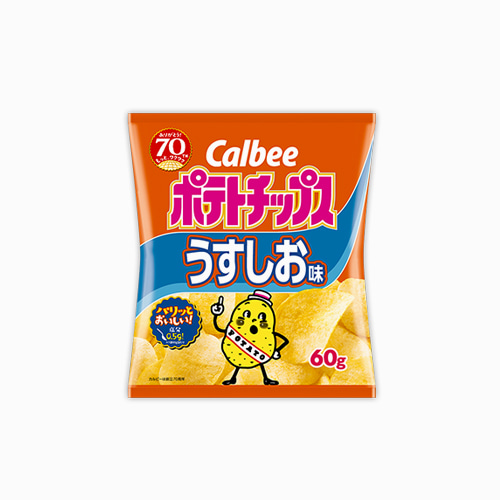 [CALBEE] 카루비 일본 대표 간식 카루비 4가지맛 포테토칩